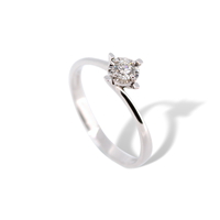 Anneau Donna Oro Femme in Or blanc Diamante DKAS5819.015